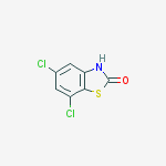 Structure of 5,7-DICHLORO-2(3H)-BENZOTHIAZOLONE