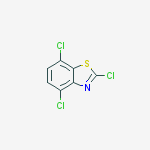 Structure of 2,4,7-TRICHLORO-1,3-BENZOTHIAZOLE