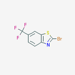Structure of 2-BROMO-6-(TRIFLUOROMETHYL)BENZOTHIAZOLE
