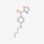 2-(4-BUTOXYBENZOYL)OXAZOLE结构式