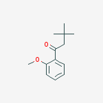 Structure of 3,3-DIMETHYL-2-METHOXYBUTYROPHENONE