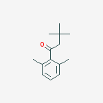 2,3,3,6-TETRAMETHYLBUTYROPHENONE结构式