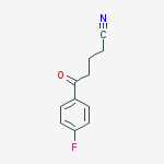 Structure of 5-(4-FLUOROPHENYL)-5-OXOVALERONITRILE