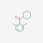 Structure of CYCLOHEXYL 2,6-DIMETHYLPHENYL KETONE