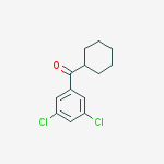 CYCLOHEXYL 3,5-DICHLOROPHENYL KETONE结构式