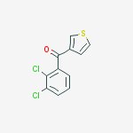 3-(2,3-DICHLOROBENZOYL)THIOPHENE结构式