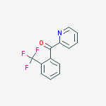 Structure of 2-(2-TRIFLUOROMETHYLBENZOYL)PYRIDINE