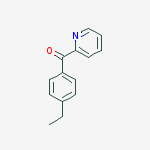 Structure of 2-(4-ETHYLBENZOYL)PYRIDINE