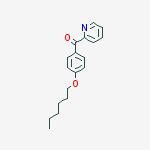 2-(4-HEXYLOXYBENZOYL)PYRIDINE结构式