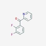 2-(2,3-DIFLUOROBENZOYL)PYRIDINE结构式