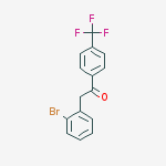 Structure of 2-(2-BROMOPHENYL)-4-TRIFLUOROMETHYLACETOPHENONE