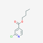 Structure of N-BUTYL 2-CHLOROISONICOTINATE