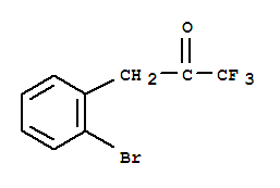 Structure of 3-(2-BROMOPHENYL)-1,1,1-TRIFLUORO-2-PROPANONE