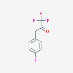 3-(4-IODOPHENYL)-1,1,1-TRIFLUORO-2-PROPANONE结构式
