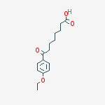 Structure of 8-(4-ETHOXYPHENYL)-8-OXOOCTANOIC ACID