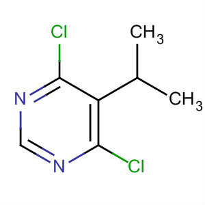 4,6-二氯-5-(丙-2-基)嘧啶结构式