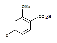 Structure of 4-IODO-2-METHOXYBENZOIC ACID