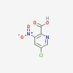 Structure of 5-CHLORO-3-NITROPYRIDINE-2-CARBOXYLIC ACID