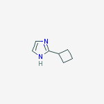 Structure of 2-CYCLOBUTYL-1H-IMIDAZOLE