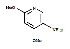Structure of 4,6-DIMETHOXYPYRIDIN-3-AMINE
