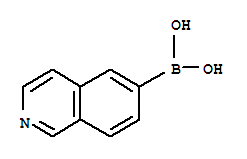 异喹啉-6-硼酸结构式
