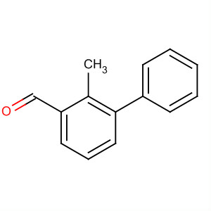 Structure of [1,1'-Biphenyl]-3-carboxaldehyde, 2-methyl-