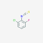 Structure of 1-Chloro-3-fluoro-2-isothiocyanatobenzene
