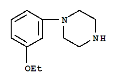 Structure of 1-(3-Ethoxyphenyl)-piperazine dihydrochloride