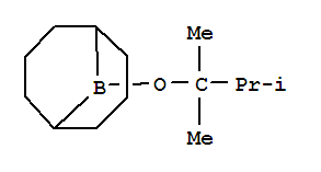Structure of 9-Borabicyclo[3.3.1]nonane,9-(1,1,2-trimethylpropoxy)-