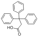 Chemical structure of 3,3,3-Triphenylpropionic acid