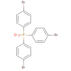 Structure of Phosphine oxide, tris(4-bromophenyl)-