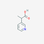 Structure of 2-pyridin-3-yl-propionic acid