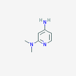 Structure of N2,N2-dimethylpyridine-2,4-diamine