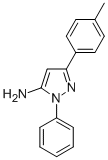 Structure of 2-PHENYL-5-P-TOLYL-2H-PYRAZOL-3-YLAMINE