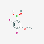 5-Ethoxy-2,4-difluorophenylboronic acid结构式