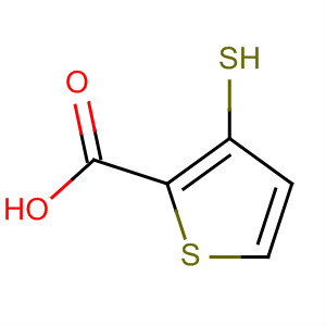 Structure of 2-Thiophenecarboxylic acid, 3-mercapto-