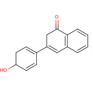 Structure of 1(2H)-Naphthalenone, 3,4-dihydro-3-(4-hydroxyphenyl)-