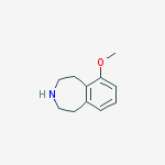 Structure of 6-Methoxy-2,3,4,5-tetrahydro-1H-benzo[d]azepine