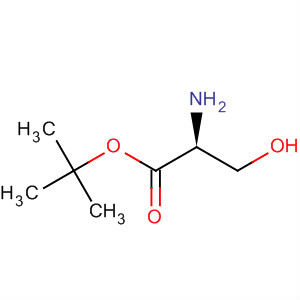L-Serine, 1,1-dimethylethyl ester结构式