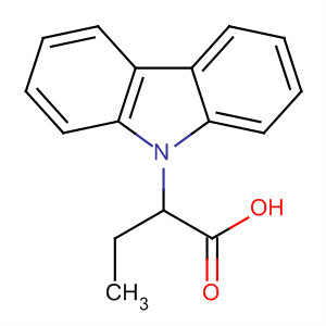 Structure of 9H-Carbazole-9-butanoic acid