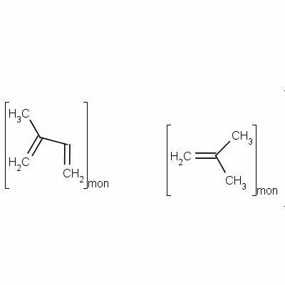 Structure of EXXON BUTYL RUBBER 065