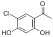 Structure of 5-CHLORO-2,4-DIHYDROXYACETOPHENONE