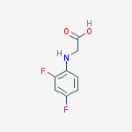 Structure of N-(2,4-DIFLUOROPHENYL)GLYCINE