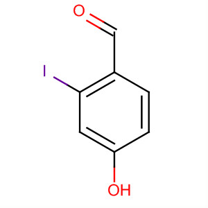 4-Hydroxy-2-iodobenzaldehyde结构式