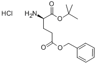Structure of H-D-GLU(OBZL)-OTBU HCL