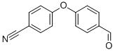 Structure of 4-(4-FORMYLPHENOXY)BENZONITRILE  96