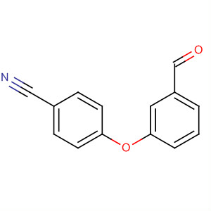 Structure of Benzonitrile, 4-(3-formylphenoxy)-