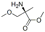 Structure of D-SERINE,O,2-DIMETHYL-,METHYL ESTER