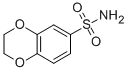 Structure of 2,3-DIHYDRO-BENZO[1,4]DIOXINE-6-SULFONIC ACID AMIDE