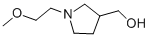 Structure of [1-(2-METHOXYETHYL)-3-PYRROLIDINYL]METHANOL